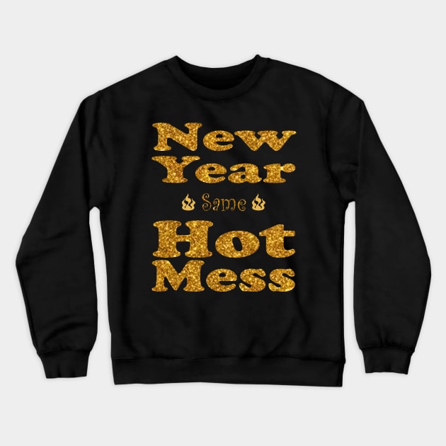 new year Crewneck Sweatshirt by awesomeshirts